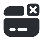Card Remove 1 SVG Icon